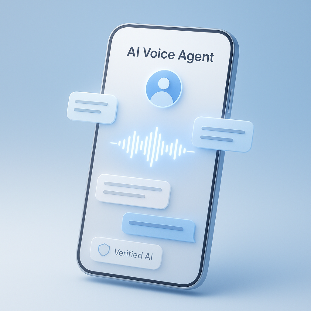 AI Voice Agent product preview